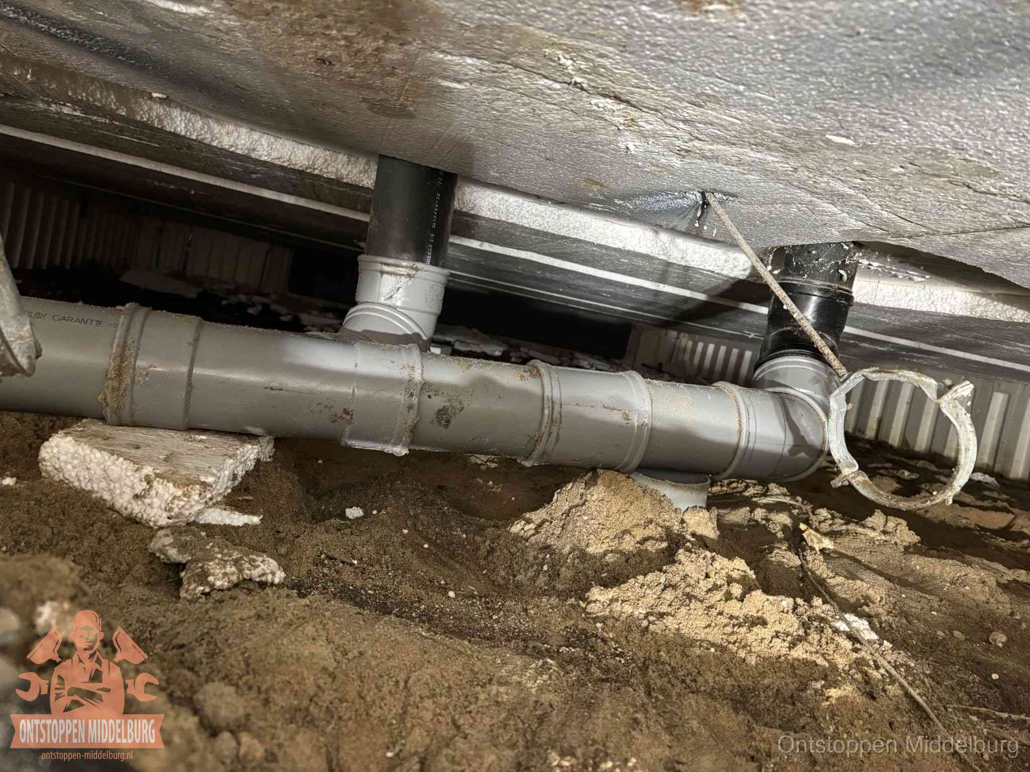 Gemengd gescheiden rioolstelsel in Middelburg