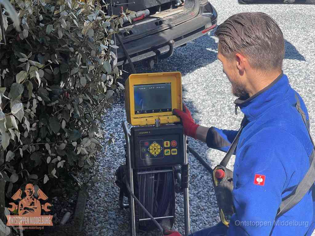 Rioolinspectie met camera in Middelburg