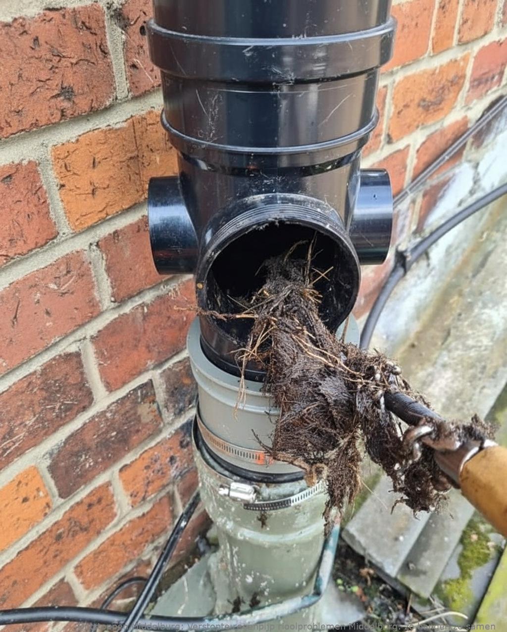 Verstopte regenpijp rioolproblemen Middelburg: zo hangen ze samen